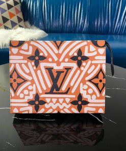Louis Vuitton LV Crafty Pochette Toilette M45477 Orange