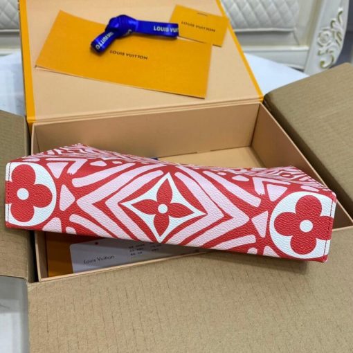 Louis Vuitton LV Crafty Toiletry Pouch 26 M45476 Red - Image 8
