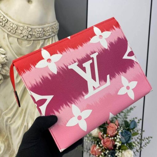 Louis Vuitton LV Escale Toiletry Pouch 26 M69138 Red - Image 3