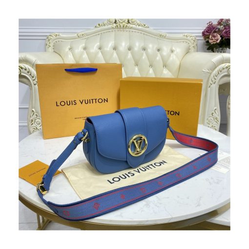 Louis Vuitton LV Pont 9 Soft MM M58967 Blue - Image 2