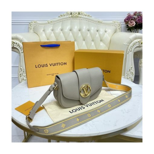 Louis Vuitton LV Pont 9 Soft MM M58967 Gris - Image 2