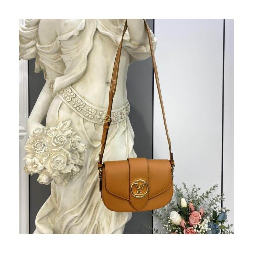 Louis Vuitton LV Pont 9 Soft MM M58968 Sienne Doree - Image 3