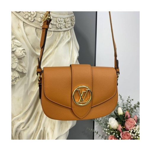 Louis Vuitton LV Pont 9 Soft MM M58968 Sienne Doree - Image 4