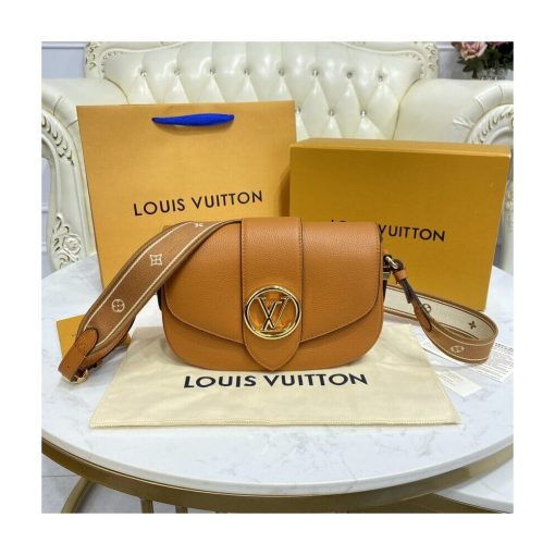 Louis Vuitton LV Pont 9 Soft MM M58968 Sienne Doree - Image 5