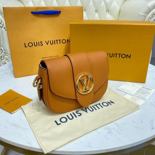 Louis Vuitton LV Pont 9 Soft PM M58729 Golden Siena - Image 2