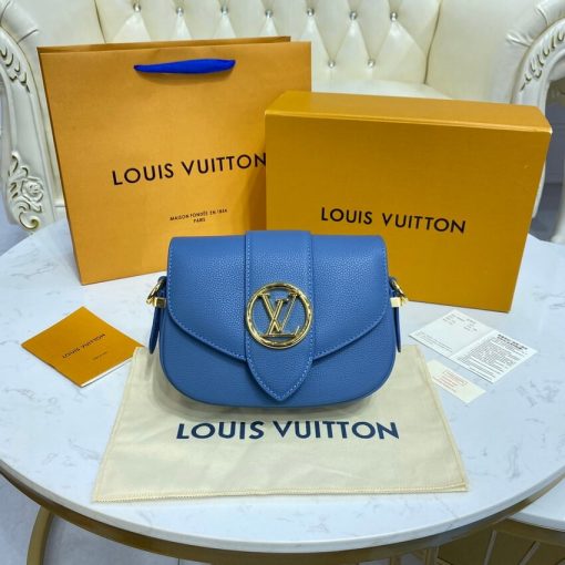 Louis Vuitton LV Pont 9 Soft PM M58964 Blue - Image 3
