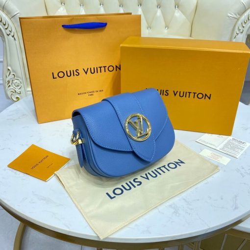 Louis Vuitton LV Pont 9 Soft PM M58964 Blue - Image 4