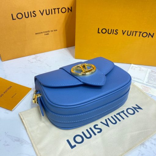 Louis Vuitton LV Pont 9 Soft PM M58964 Blue - Image 6