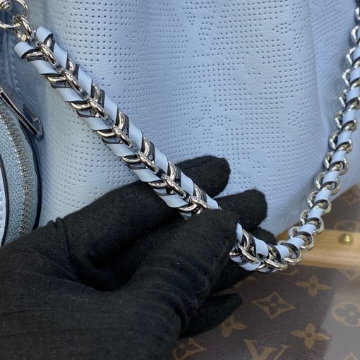 Louis Vuitton Mahina Bella Tote Bag M21582 Bleu Horizon - Image 13