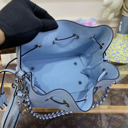 Louis Vuitton Mahina Bella Tote Bag M21582 Bleu Horizon - Image 14