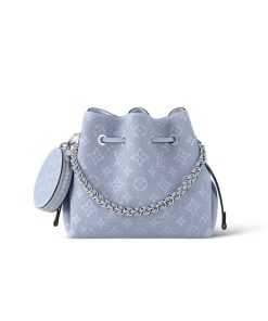 Louis Vuitton Mahina Bella Tote Bag M21582 Bleu Horizon