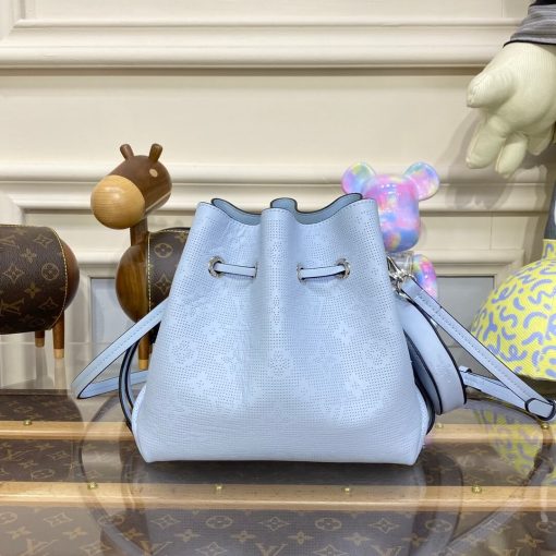 Louis Vuitton Mahina Bella Tote Bag M21582 Bleu Horizon - Image 7