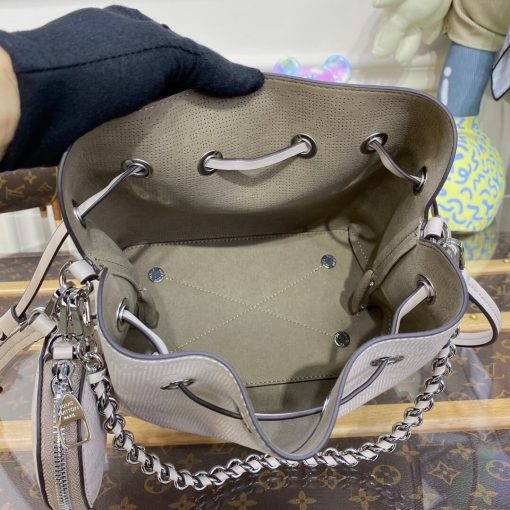 Louis Vuitton Mahina Bella Tote Bag M21886 Gris Souris Gray - Image 13
