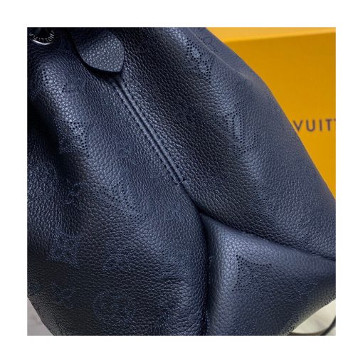 Louis Vuitton Mahina Calf Leather Bella Tote M59200 Black - Image 12
