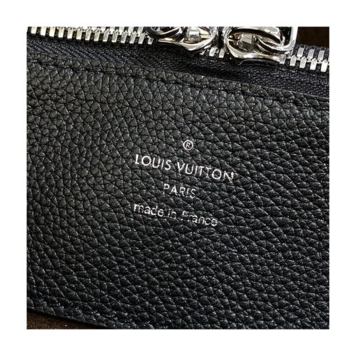 Louis Vuitton Mahina Calf Leather Bella Tote M59200 Black - Image 17