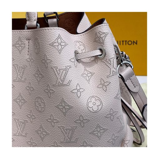 Louis Vuitton Mahina Calf Leather Bella Tote M59203 Cream - Image 12