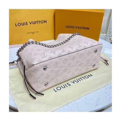 Louis Vuitton Mahina Calf Leather Bella Tote M59203 Cream - Image 10