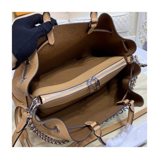Louis Vuitton Mahina Calf Leather Bella Tote M59655 Arizona Brown - Image 14