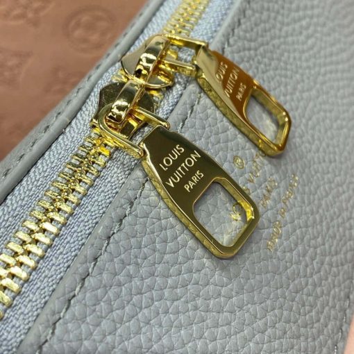 Louis Vuitton Mahina Leather Bella Tote M23395 Gray - Image 8