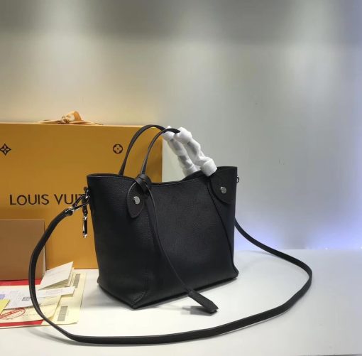 Louis Vuitton Mahina Leather Hina PM M54351 M54353 Black - Image 2