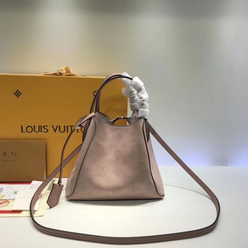 Louis Vuitton Mahina Leather Hina PM M54351 M54353 Light Pink - Image 5