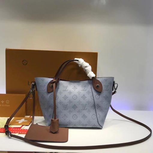 Louis Vuitton Mahina Leather Hina PM M54351 M54353 Light Blue