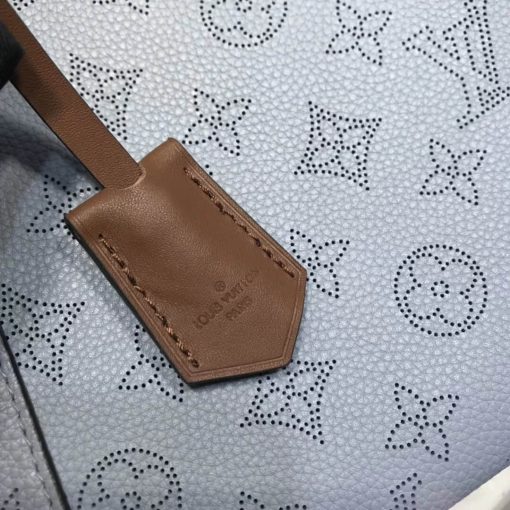 Louis Vuitton Mahina Leather Hina PM M54351 M54353 Light Blue - Image 4