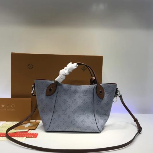 Louis Vuitton Mahina Leather Hina PM M54351 M54353 Light Blue - Image 5