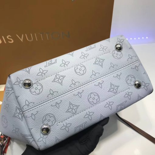 Louis Vuitton Mahina Leather Hina PM M54351 M54353 Light Blue - Image 7