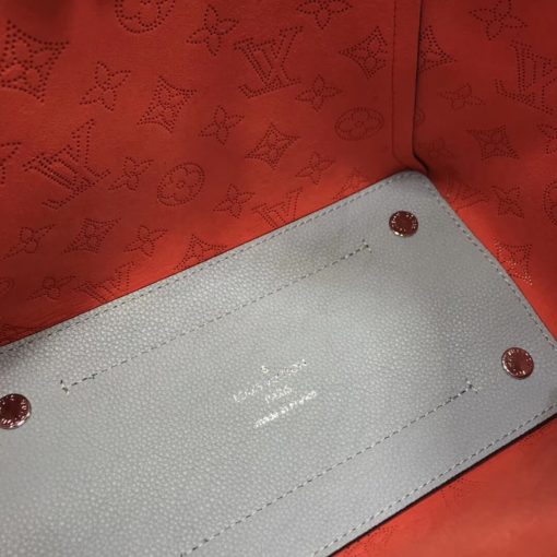 Louis Vuitton Mahina Leather Hina PM M54351 M54353 Light Blue - Image 9