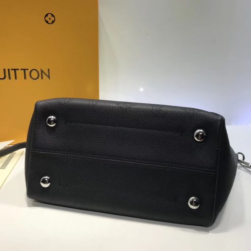 Louis Vuitton Mahina Leather Hina PM M54351 M54353 Black - Image 5