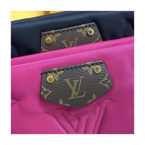 Louis Vuitton Maxi Multi Pochette Accessoires M58980 Black/Fuchsia - Image 12