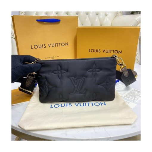 Louis Vuitton Maxi Multi Pochette Accessoires M58980 Black/Fuchsia - Image 5