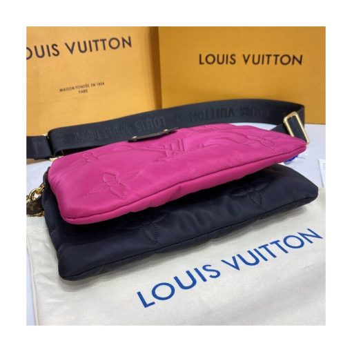 Louis Vuitton Maxi Multi Pochette Accessoires M58980 Black/Fuchsia - Image 6