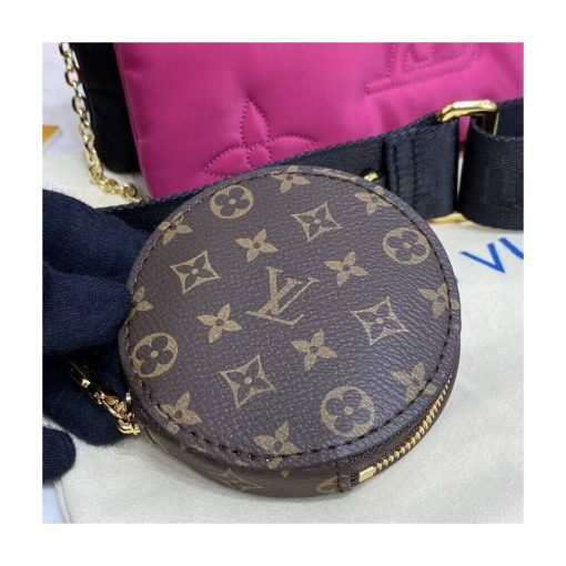 Louis Vuitton Maxi Multi Pochette Accessoires M58980 Black/Fuchsia - Image 9