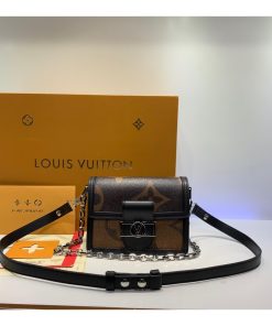 Louis Vuitton Mini Dauphine M44580 Black
