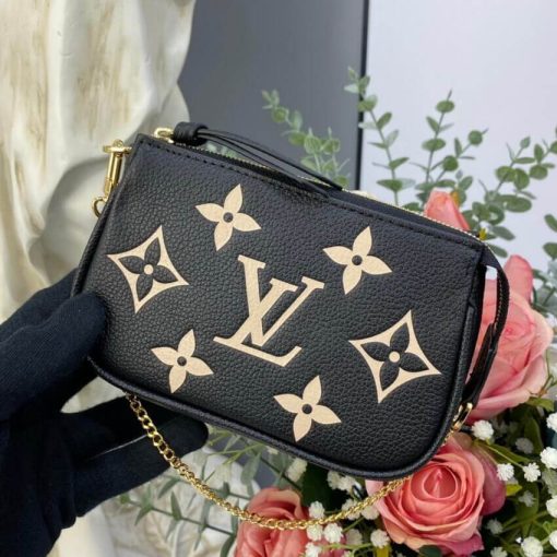 Louis Vuitton Mini Pochette Accessoires M80501 Black - Image 2