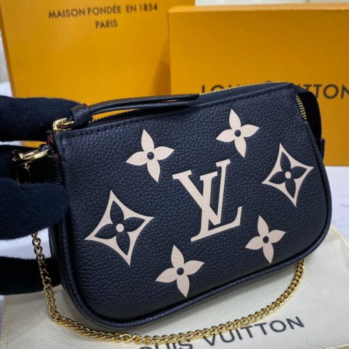 Louis Vuitton Mini Pochette Accessoires M80501 Black - Image 5