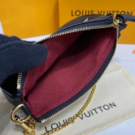 Louis Vuitton Mini Pochette Accessoires M80501 Black - Image 7