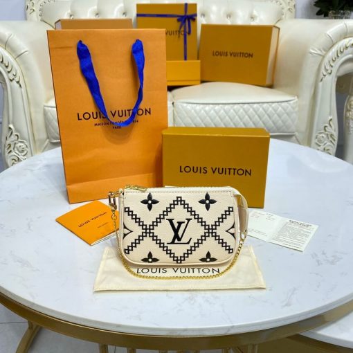 Louis Vuitton Mini Pochette Accessoires M81140 Pink - Image 18