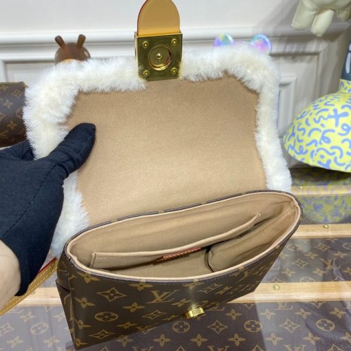 Louis Vuitton Monogram and Shearling Locky BB M46318 - Image 13