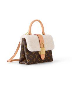 Louis Vuitton Monogram and Shearling Locky BB M46318