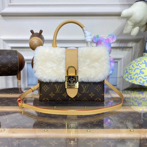 Louis Vuitton Monogram and Shearling Locky BB M46318 - Image 5