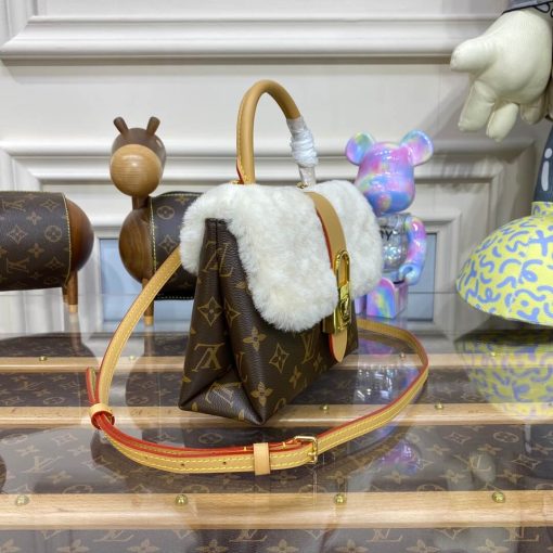 Louis Vuitton Monogram and Shearling Locky BB M46318 - Image 6