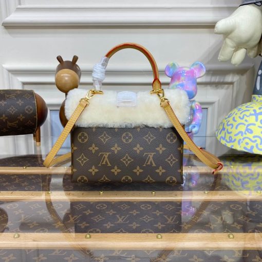 Louis Vuitton Monogram and Shearling Locky BB M46318 - Image 7