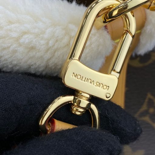 Louis Vuitton Monogram and Shearling Neonoe BB M46319 - Image 11