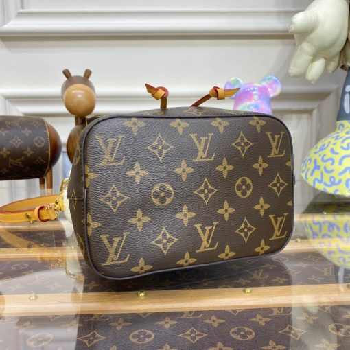 Louis Vuitton Monogram and Shearling Neonoe BB M46319 - Image 8
