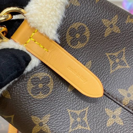 Louis Vuitton Monogram and Shearling Neonoe BB M46319 - Image 10