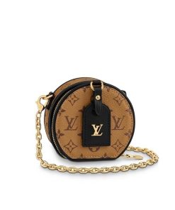 Louis Vuitton Monogram Boite Chapeau Necklace M68570 M68577 Yellow