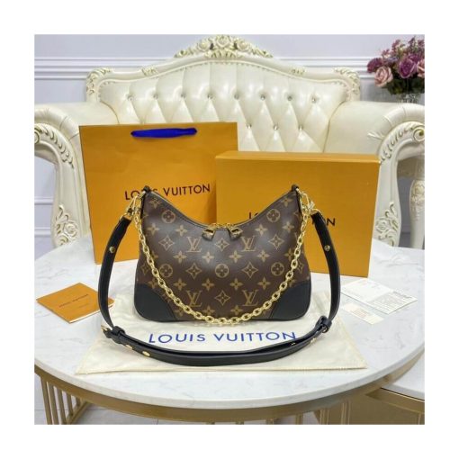 Louis Vuitton Monogram Boulogne M45831 M45832 Black - Image 4